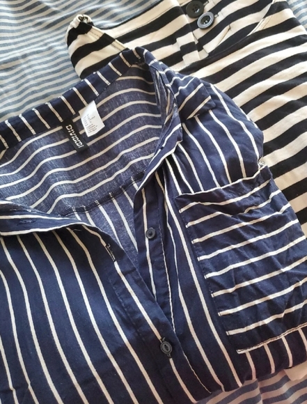 H&M STRIPED LADIES TOP&DRESS BUNDLE👚👗- LOVED - Picture 1 of 10